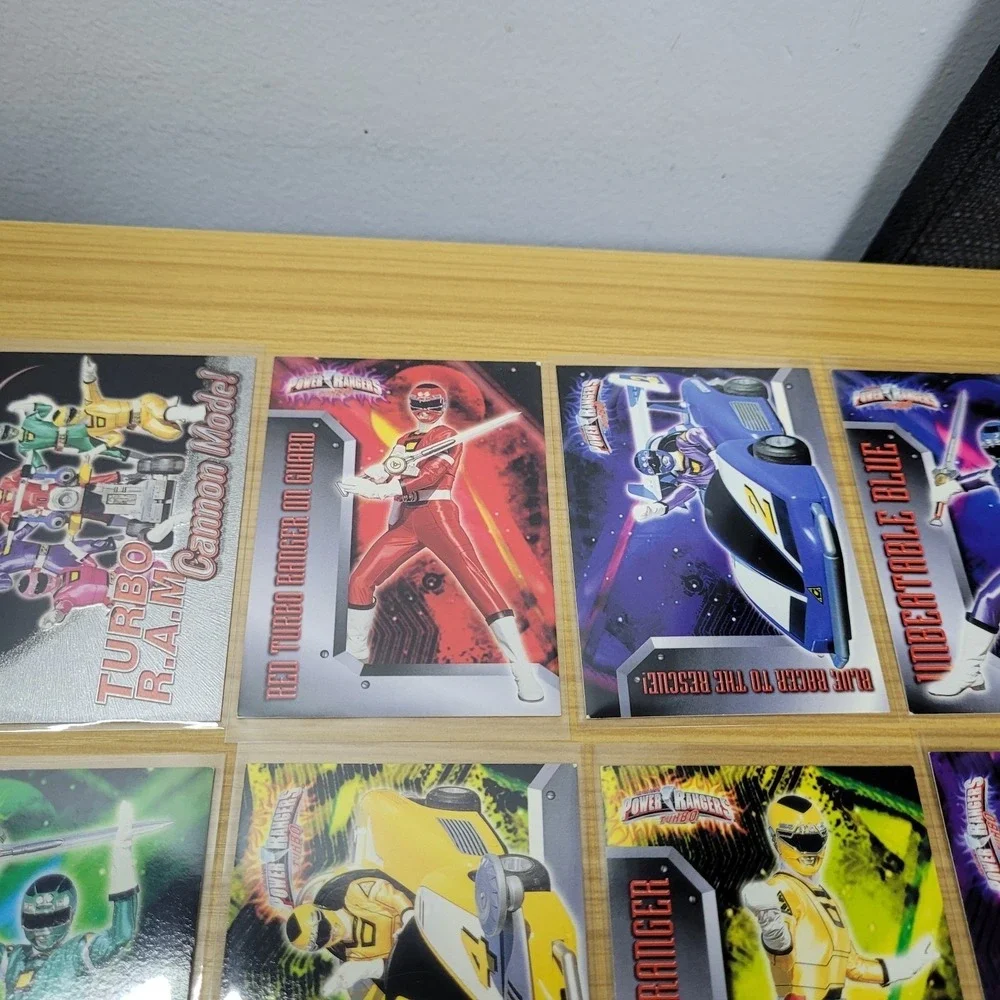 Vintage Power Rangers Turbo Trading Card Lot of 13 Bandai 1997